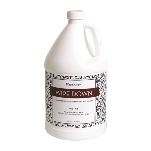 Blaze Away Wipe Down (Burgundy Band) Fresh Air Gallon